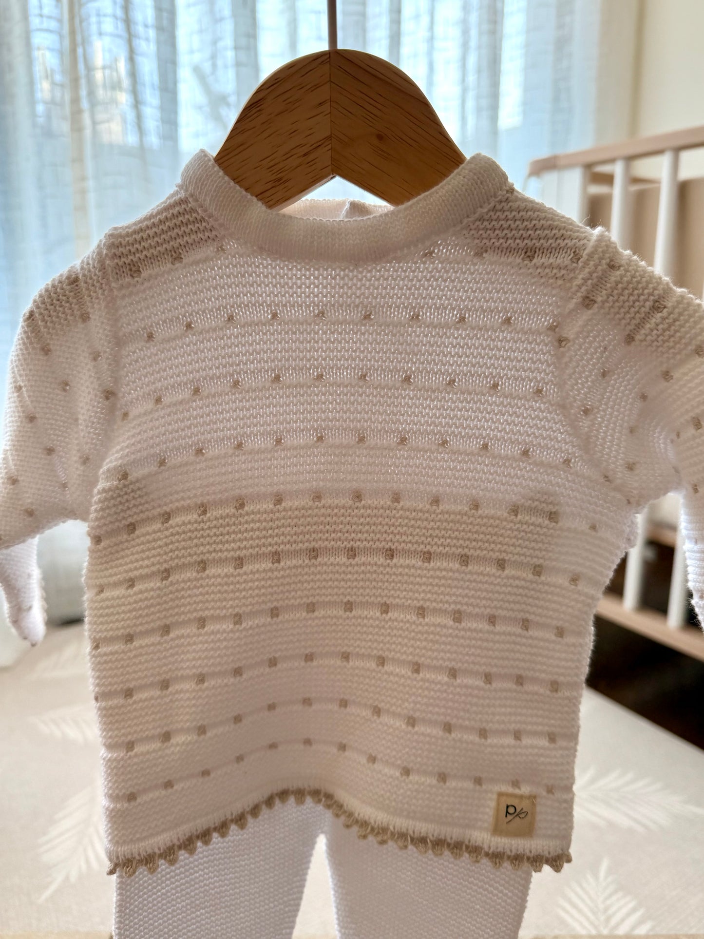 Conjunto bebé algodón- Alba