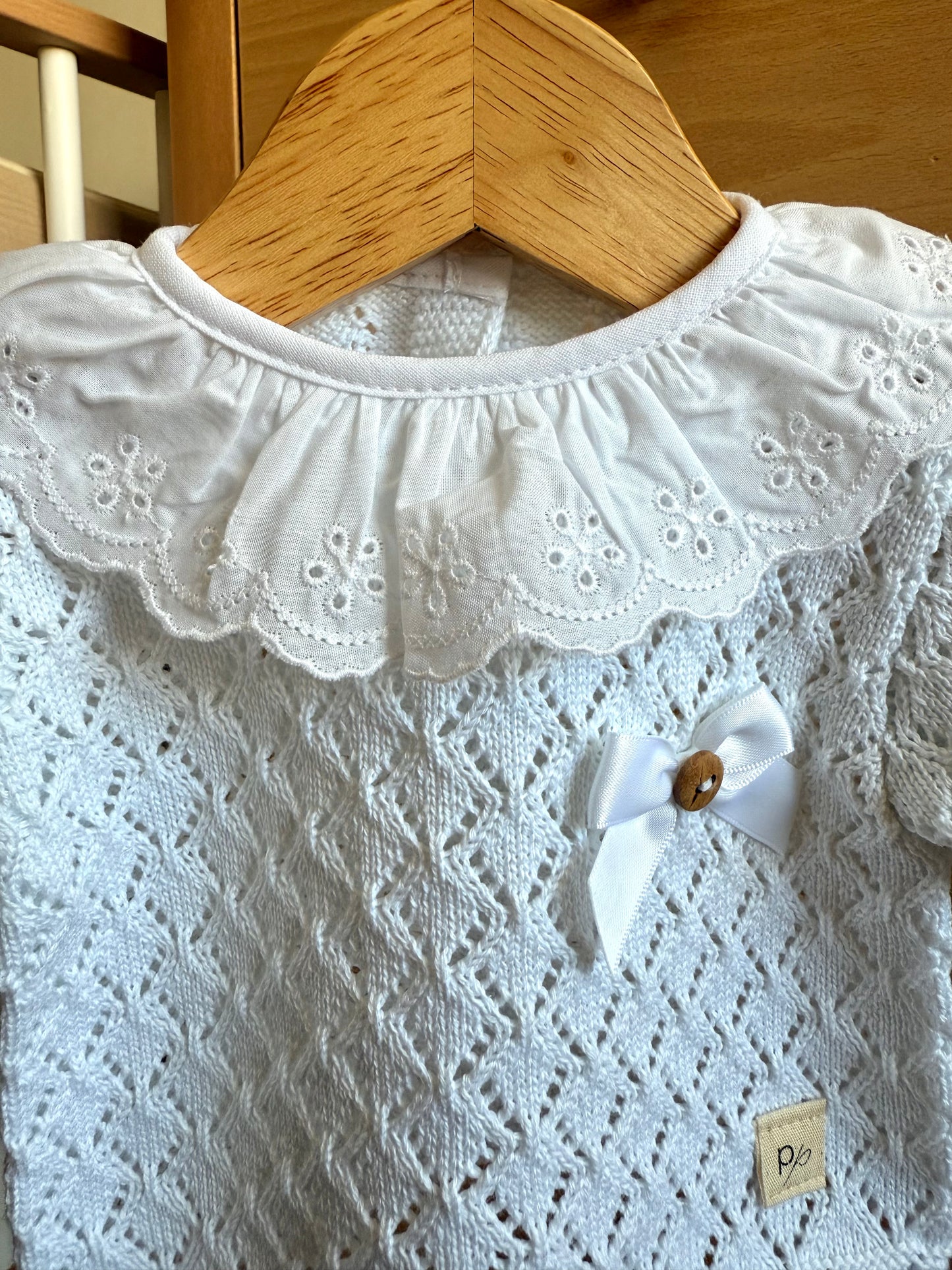 Conjunto bebé algodón - Nacar