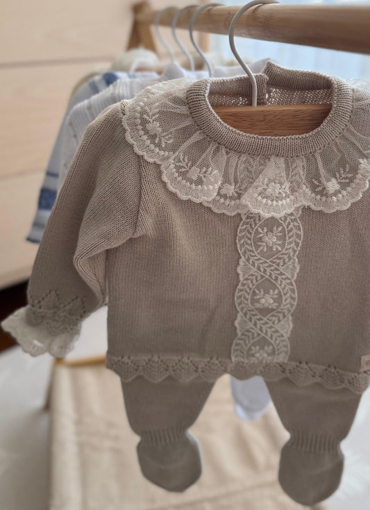 Conjunto bebé algodón - Arrope