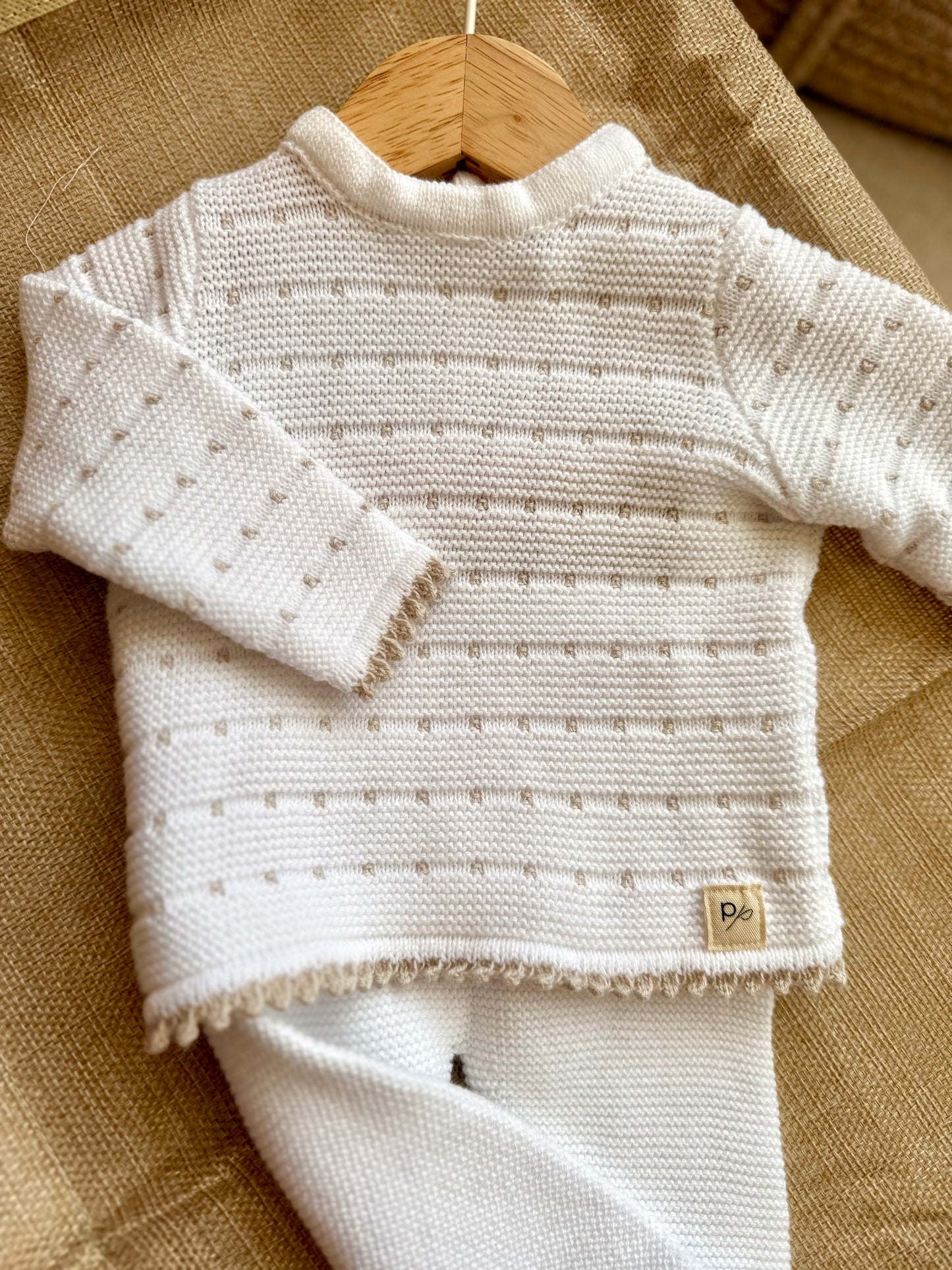 Conjunto bebé algodón- Alba