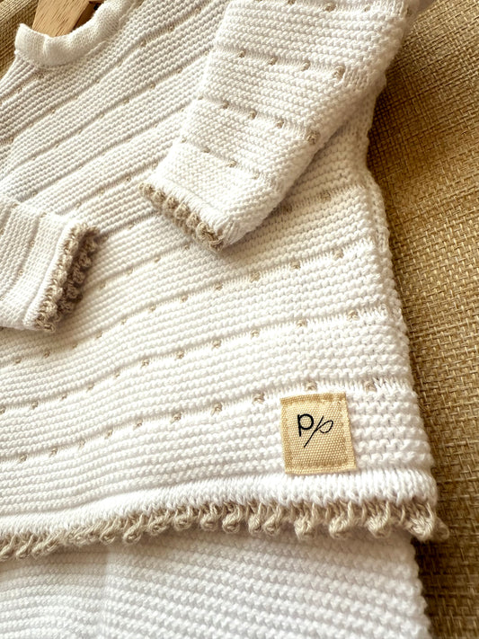 Conjunto bebé algodón- Alba