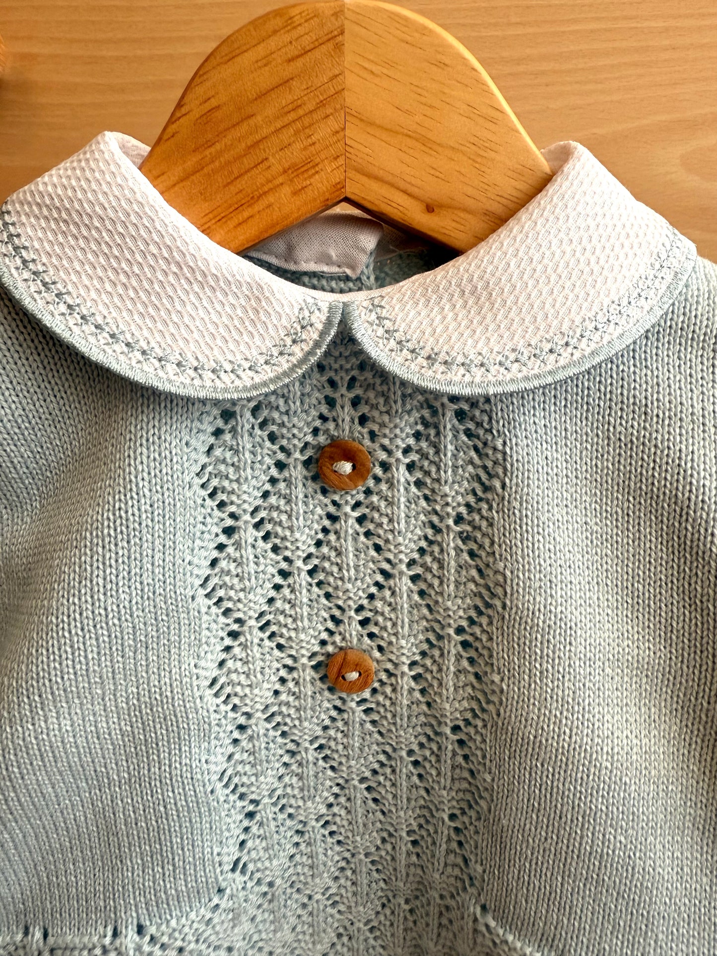 Conjunto bebé algodón - Cielo