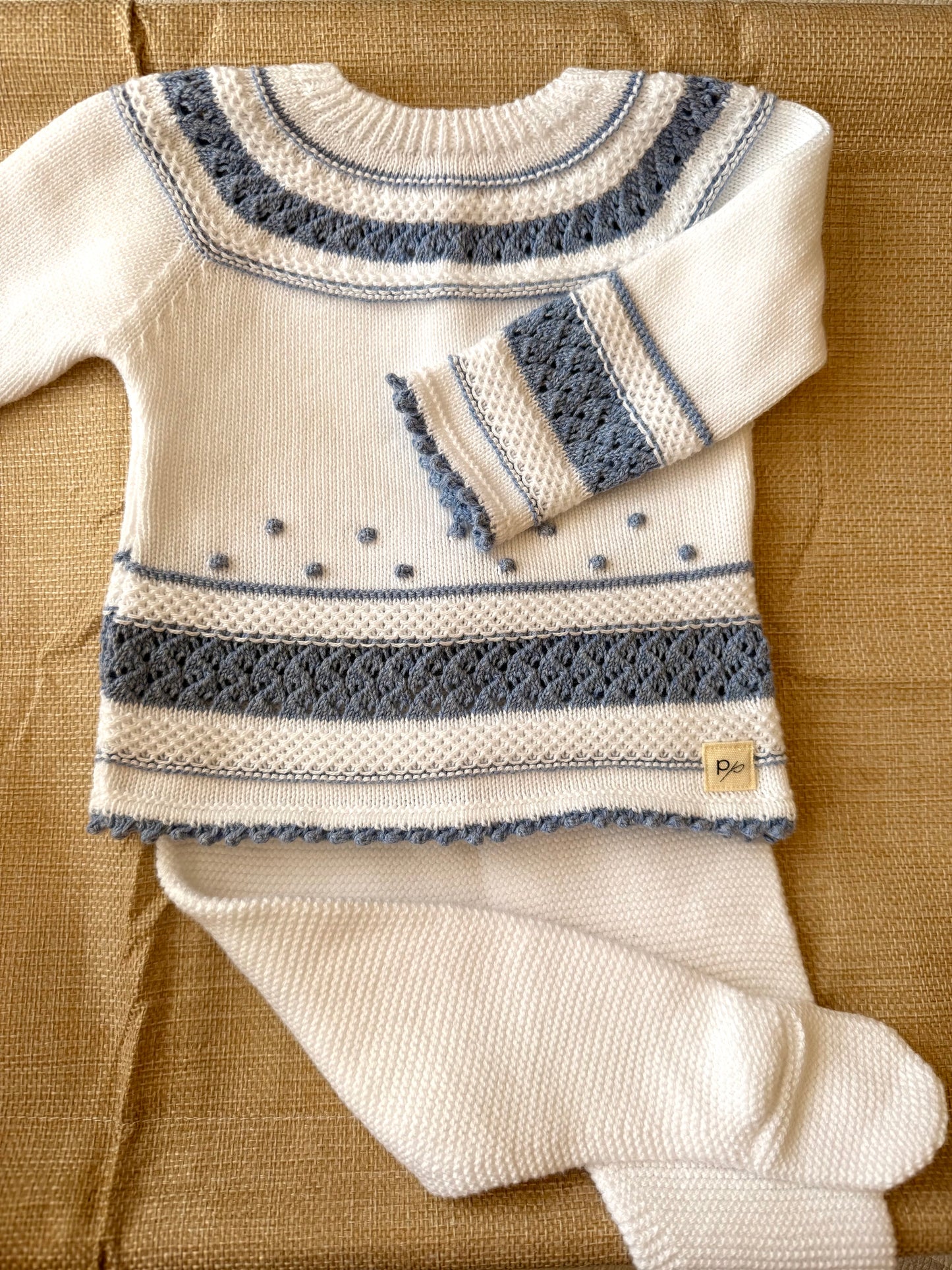 Conjunto bebé algodón-Espiga