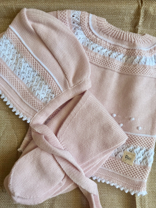 Conjunto bebé algodón -  Peonía