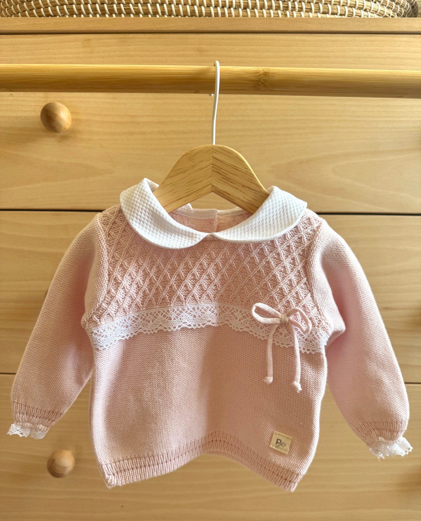 Conjunto bebé algodón - Malva