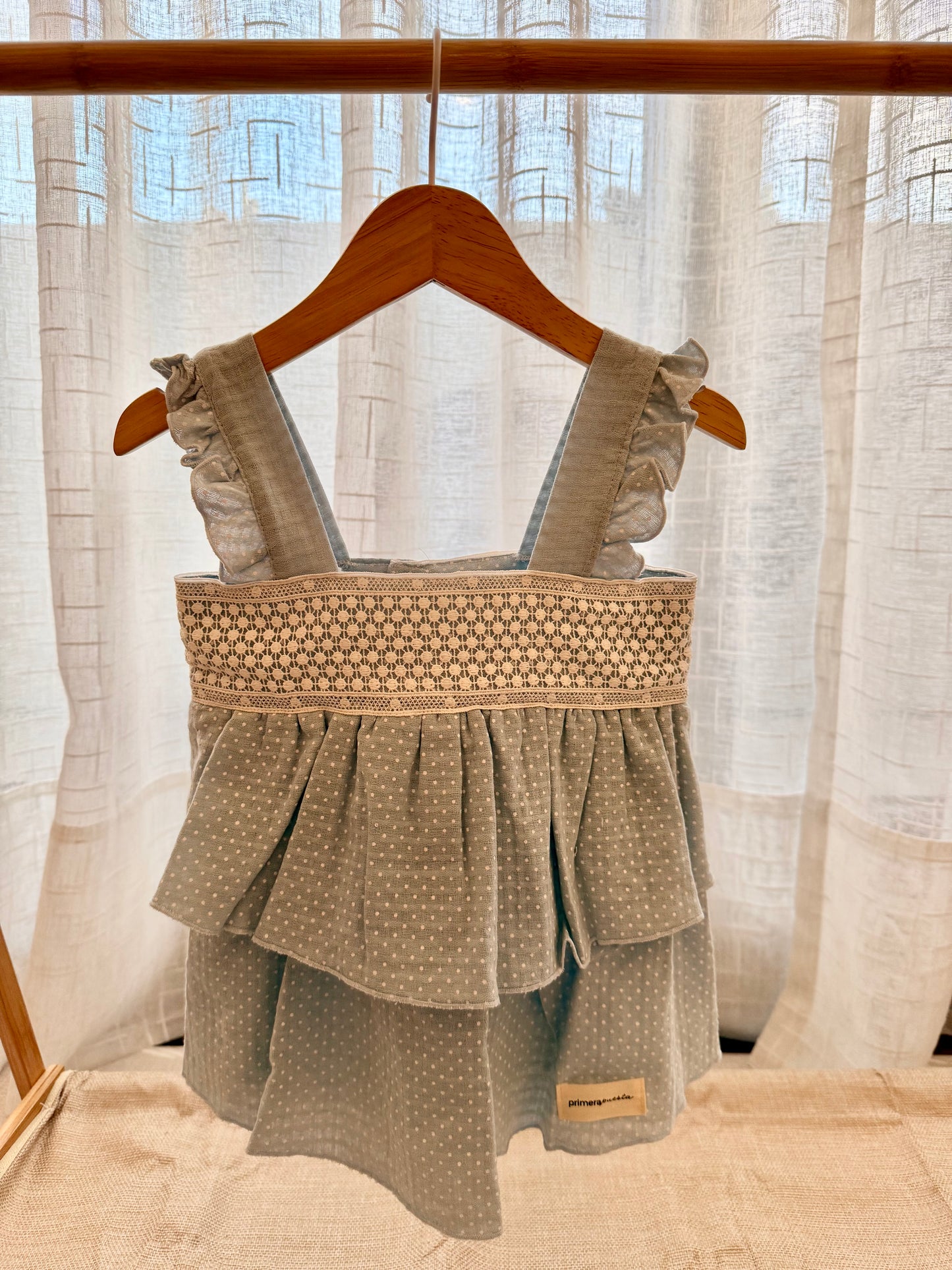 Vestido Vera vuelos celeste