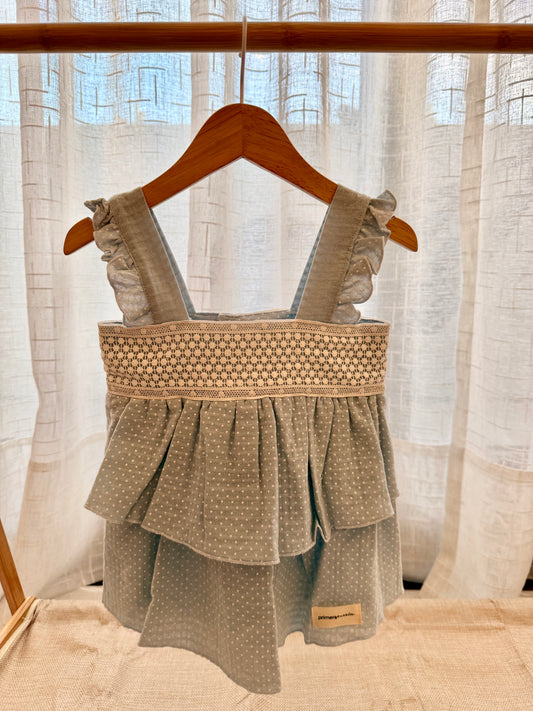 Vestido Vera vuelos celeste