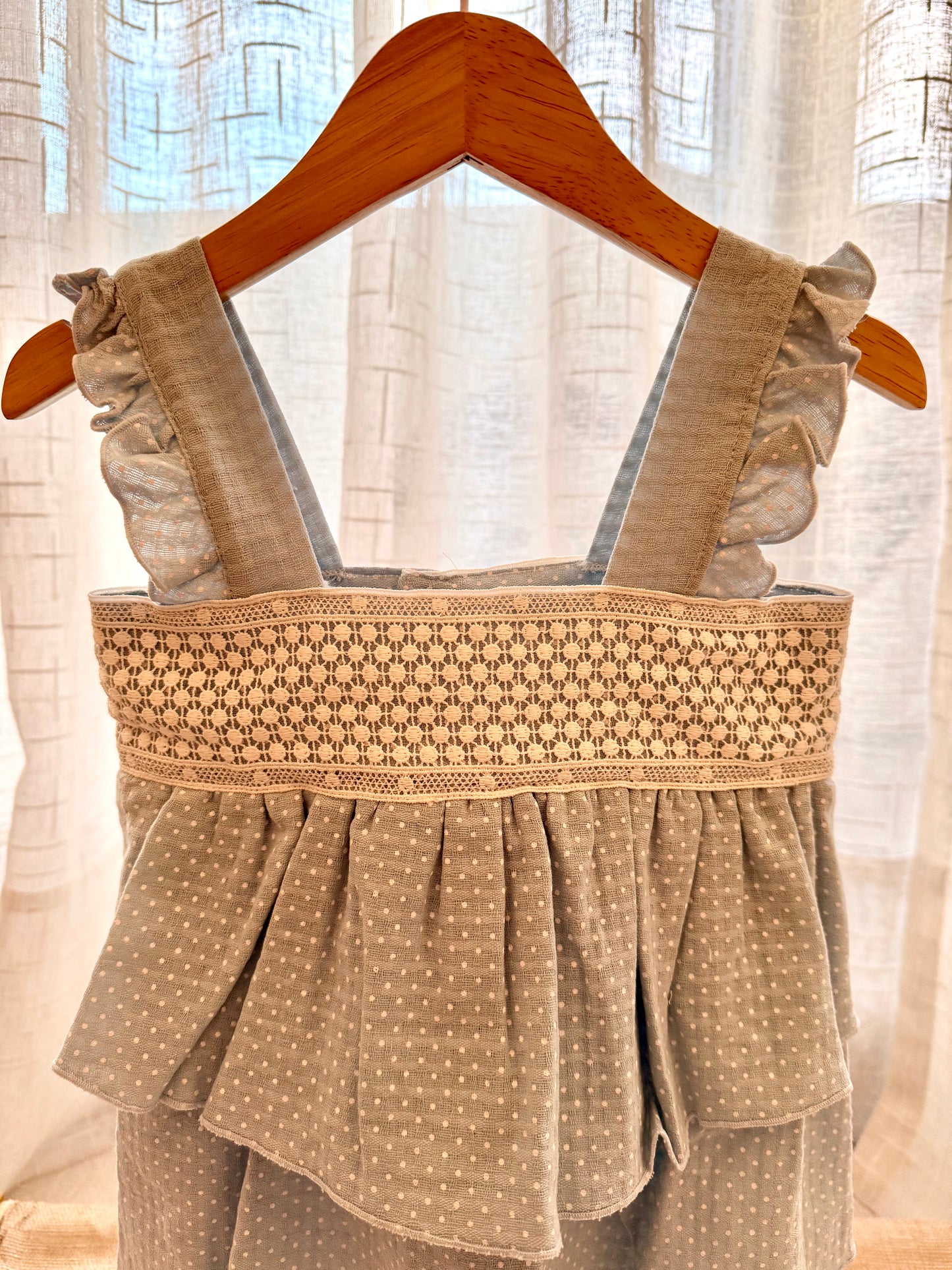 Vestido Vera vuelos celeste