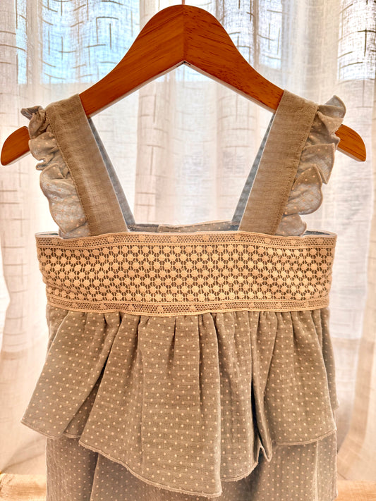 Vestido Vera vuelos celeste