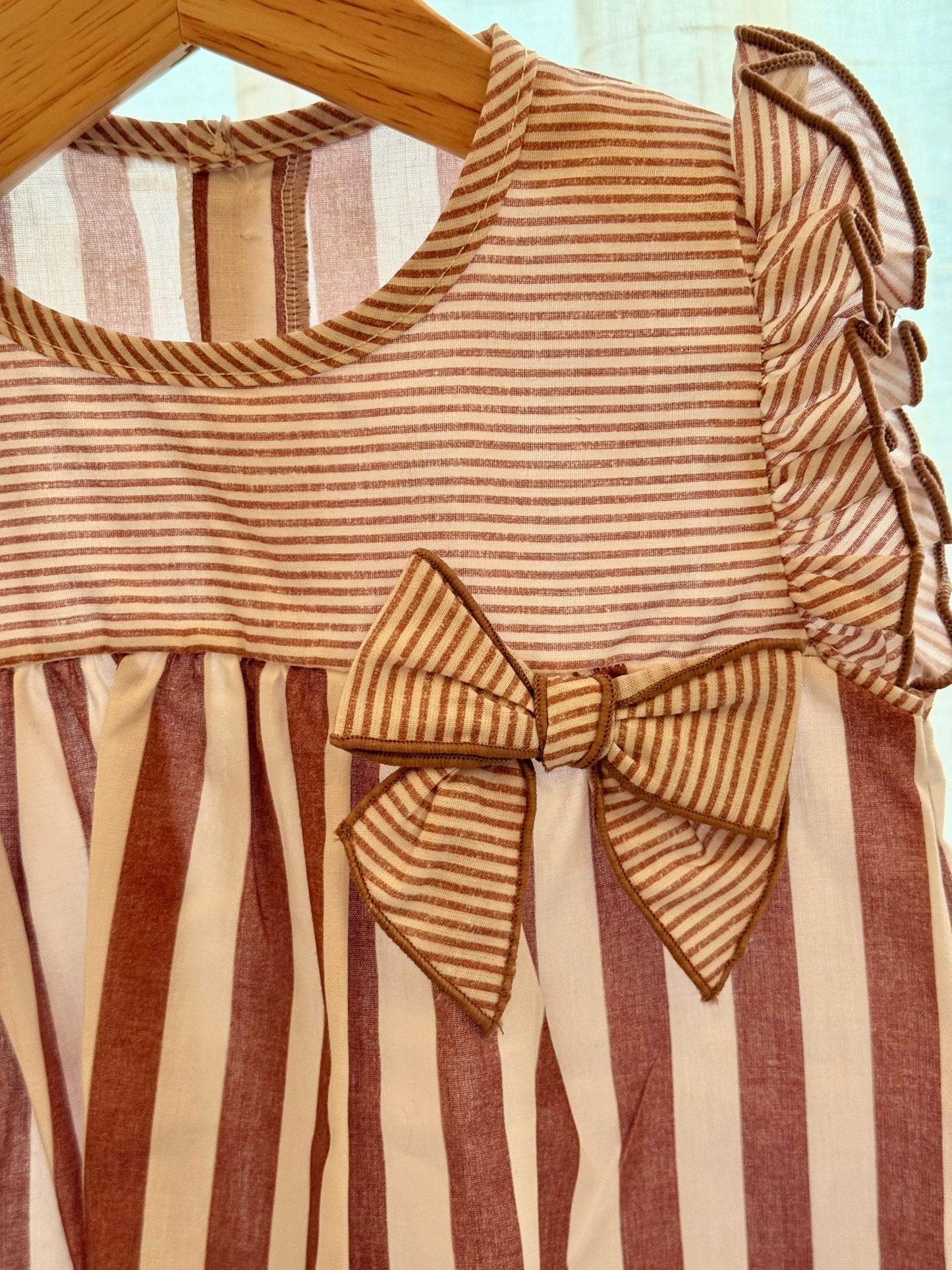 Vestido corto Clara con braguita cubre pañal